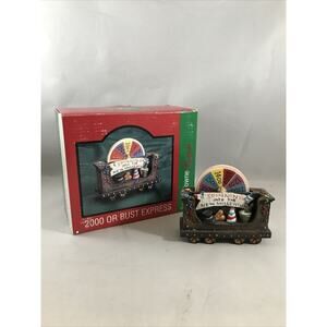 Home Towne Express 2000 Or Bust Christmas Train Car (1999)